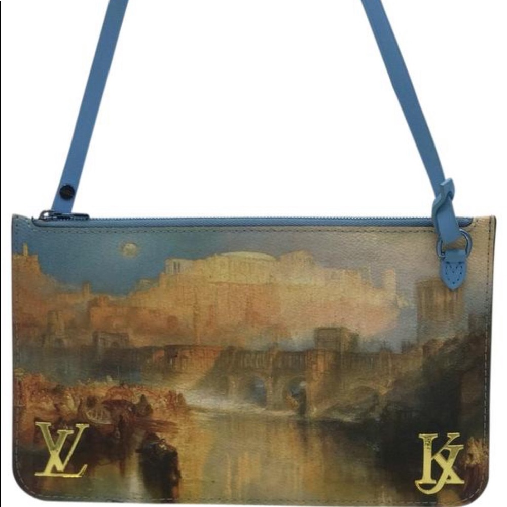 Louis Vuitton x Jeff Koons Masters Neverfull Pouch - Picture 7 of 8